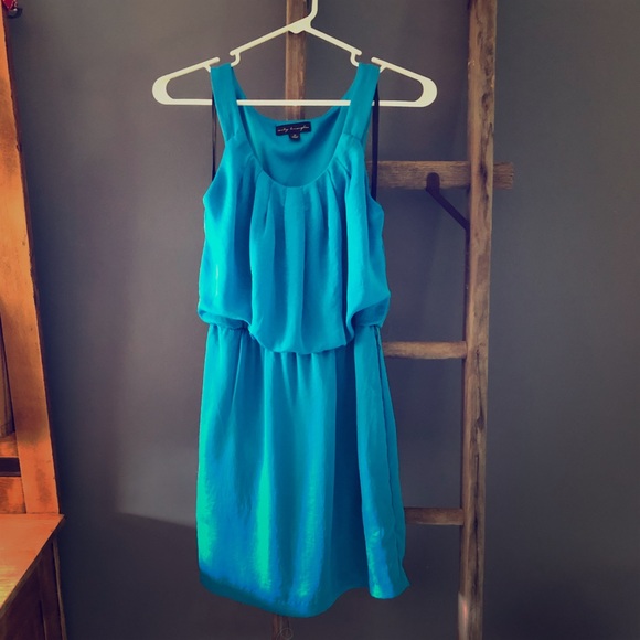 Day or Night Bright Blue Dress - Picture 1 of 4